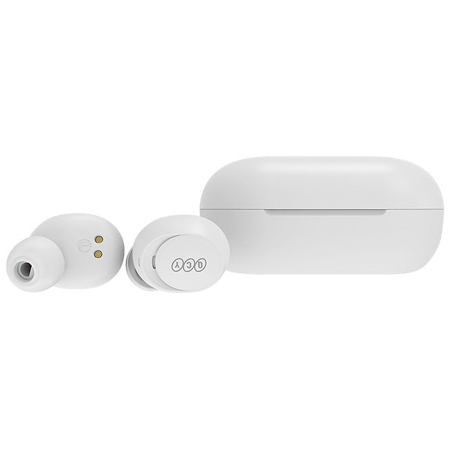 QCY - Audífonos ArcBuds Lite T27 BT53 HiFi ENC IPX4 baja latencia 68ms - Blanco