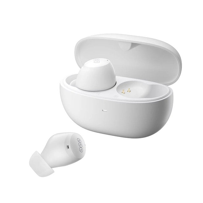 QCY - Audífonos inalámbricos ArcBuds HT07 BT 5.2 ANC 32hrs - Blanco