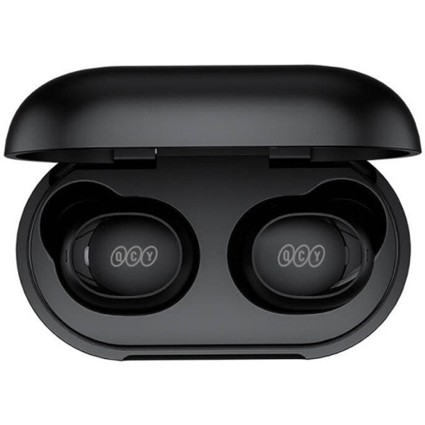 QCY - Audífonos ArcBuds Lite T27 BT53 HiFi ENC IPX4 baja latencia 68ms - Negro