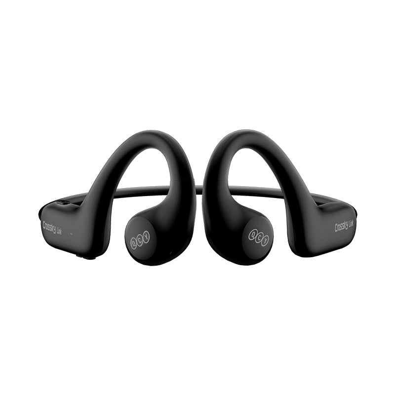 QCY - Audífonos Conducción aérea ENC T22 Crossky Link BT 5.3 - Negro