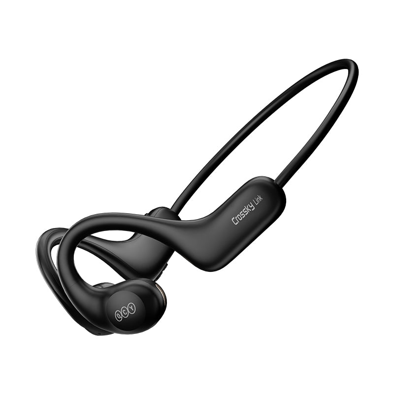 QCY - Audífonos Conducción aérea ENC T22 Crossky Link BT 5.3 - Negro