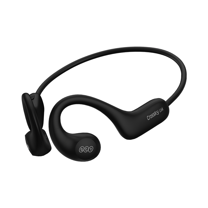 QCY - Audífonos Conducción aérea ENC T22 Crossky Link BT 5.3 - Negro