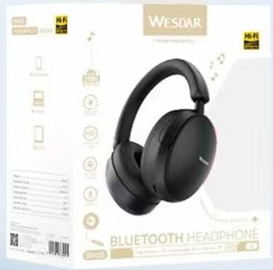 Wesdar - Auriculares BT5.3 Hi-Fi Sound Efects - Negro