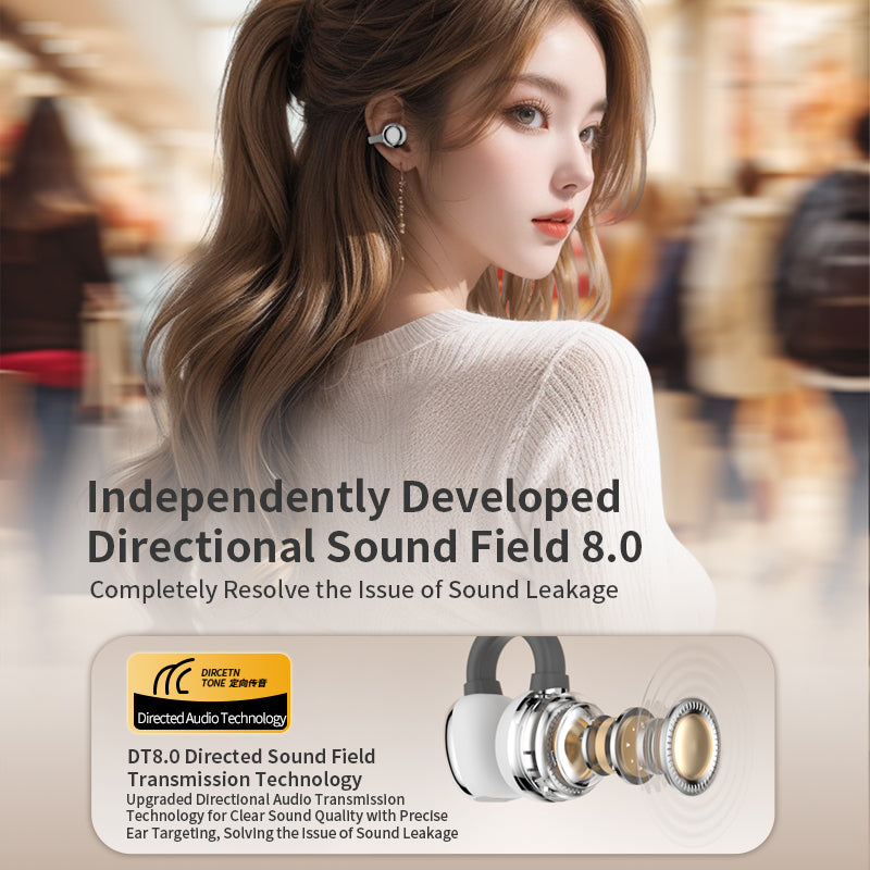 DOQAUS - Audífonos Deportivos Q69 Open-Ear BT 5.4