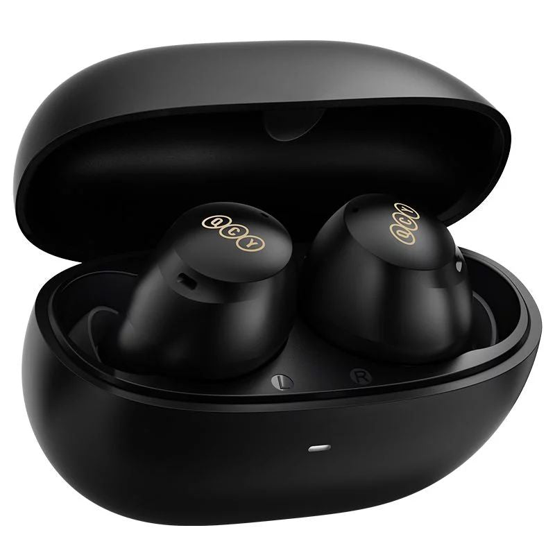 QCY - Audífonos inalámbricos ArcBuds HT07 BT 5.2 ANC 32hrs - Negro