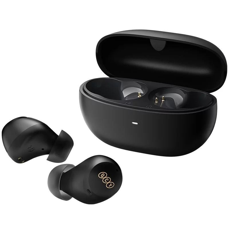QCY - Audífonos inalámbricos ArcBuds HT07 BT 5.2 ANC 32hrs - Negro