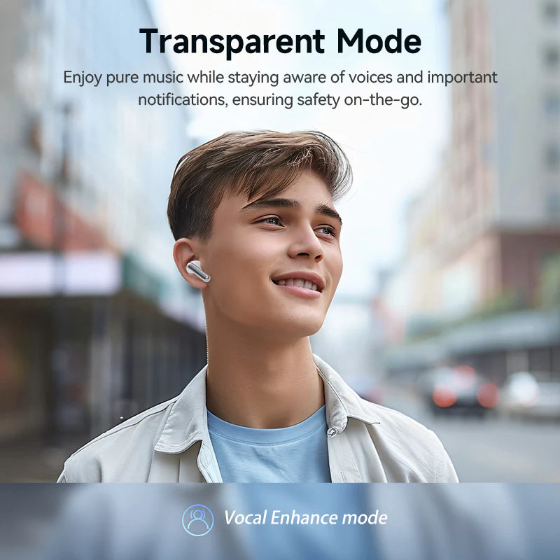 QCY - Auriculares Inalámbricos Melobuds N50 - Negro