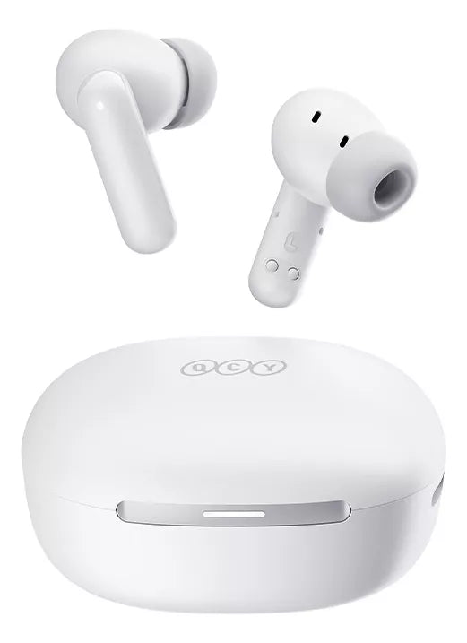 QCY - Auriculares Inalámbricos Melobuds N30 - Blanco