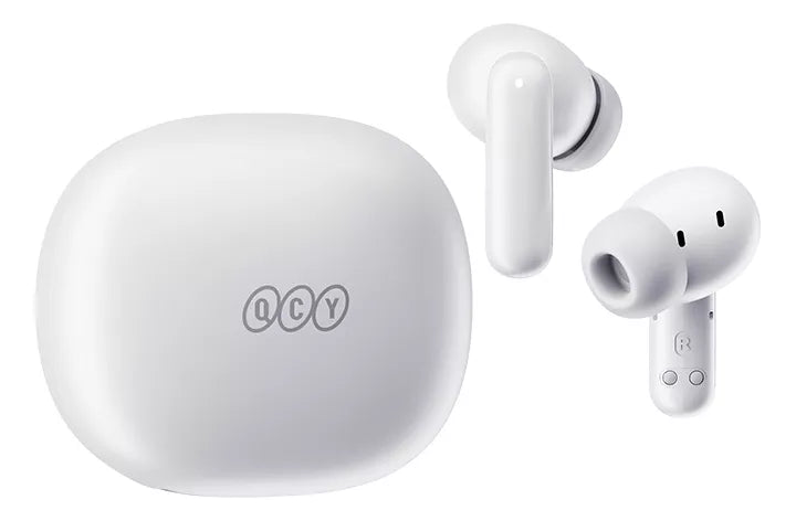 QCY - Auriculares Inalámbricos Melobuds N30 - Blanco