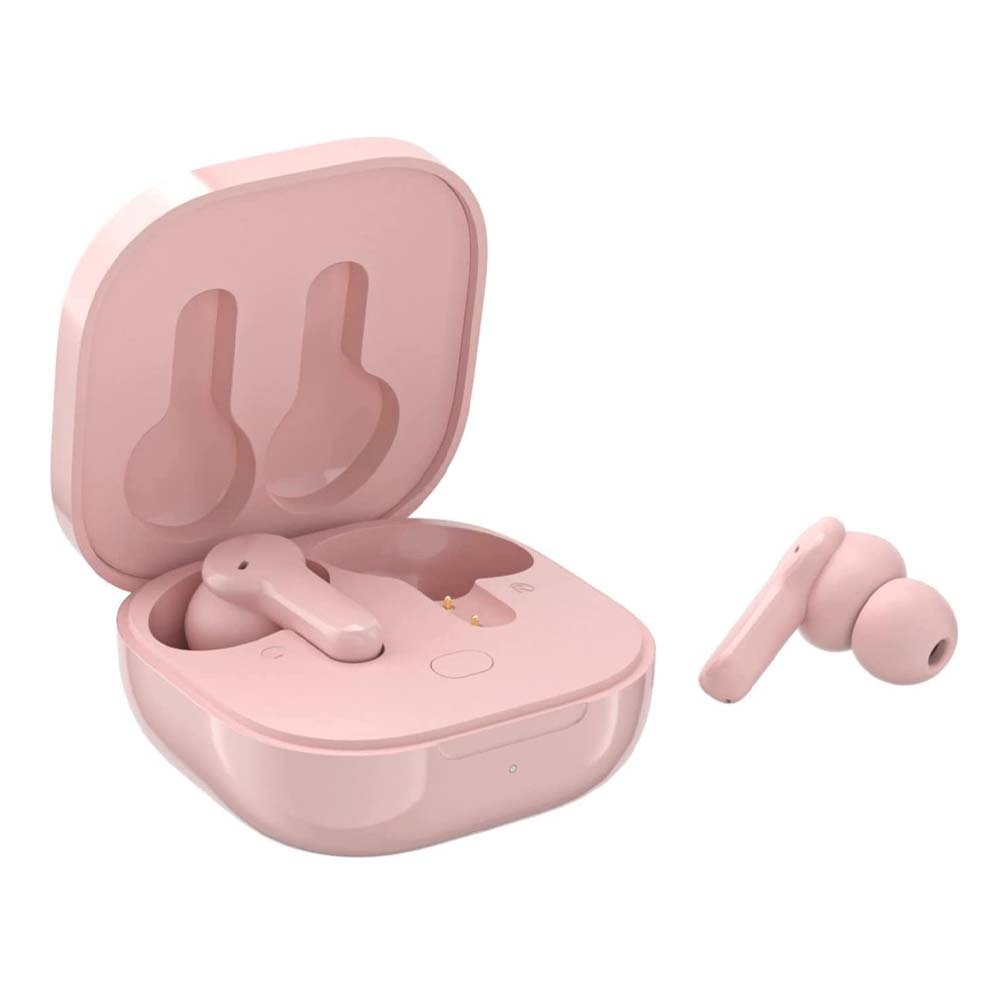 QCY - Audífonos inalámbricos QCY-T13-PINK Bluetooth 5.1 - Rosa