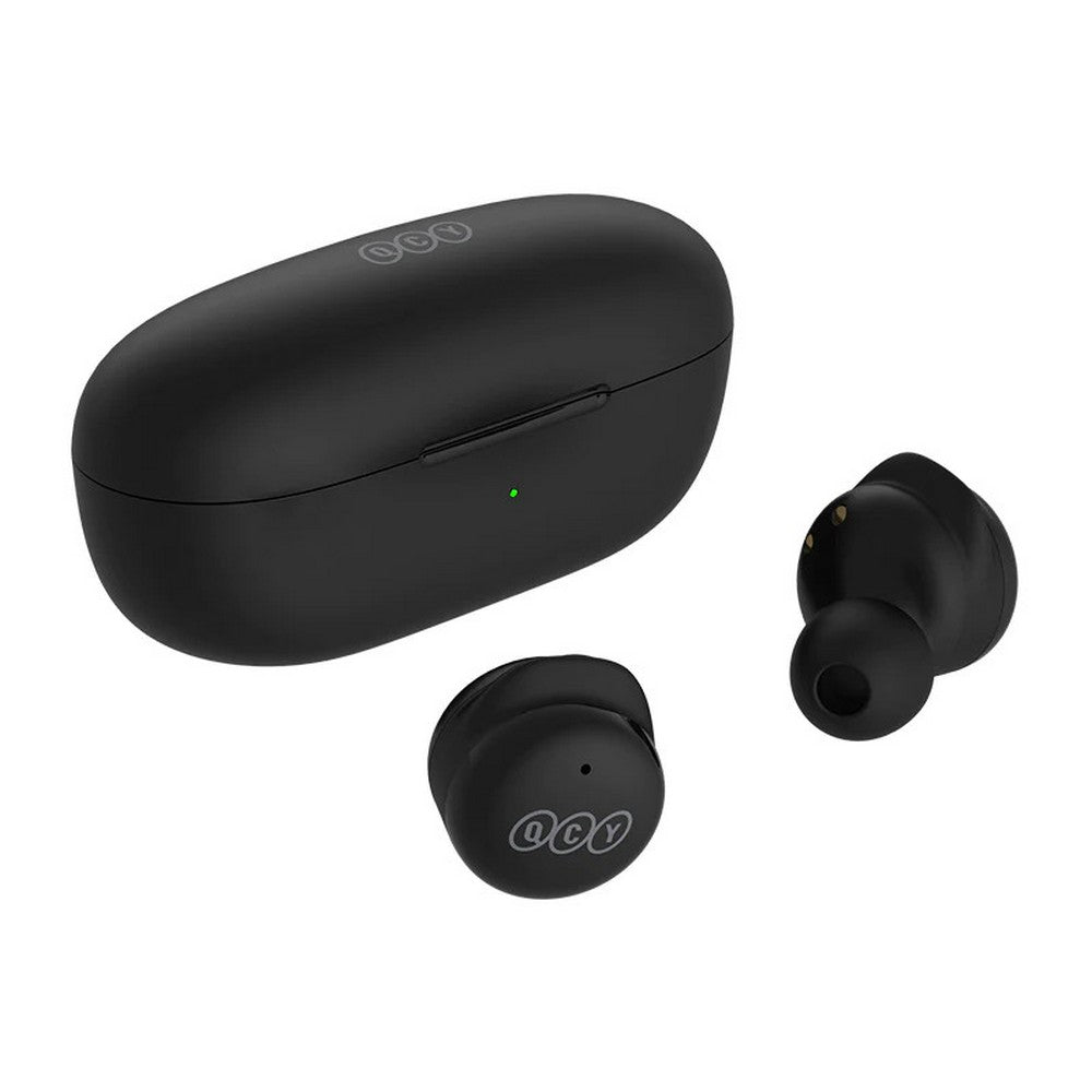 QCY - Audífonos inalámbricos YouthBuds T17 BT 5.1 26 hrs ENC - Negro