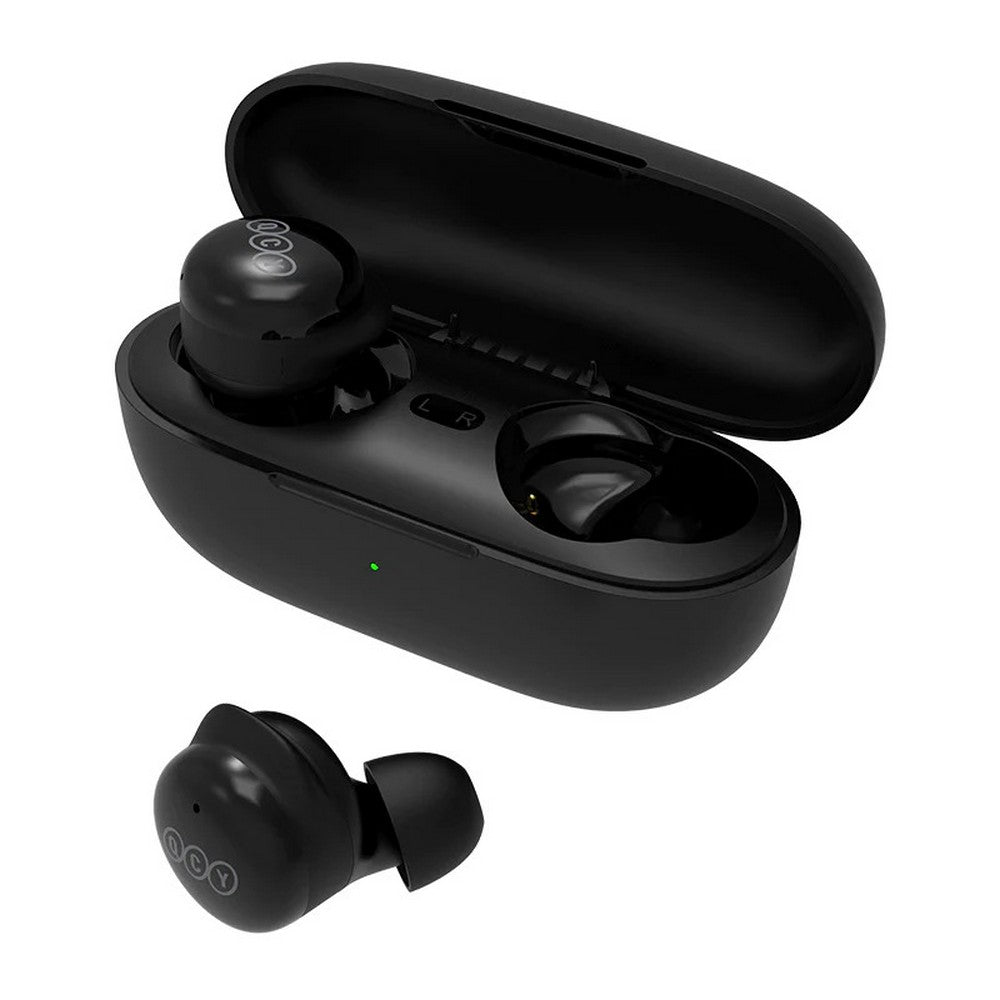 QCY - Audífonos inalámbricos YouthBuds T17 BT 5.1 26 hrs ENC - Negro
