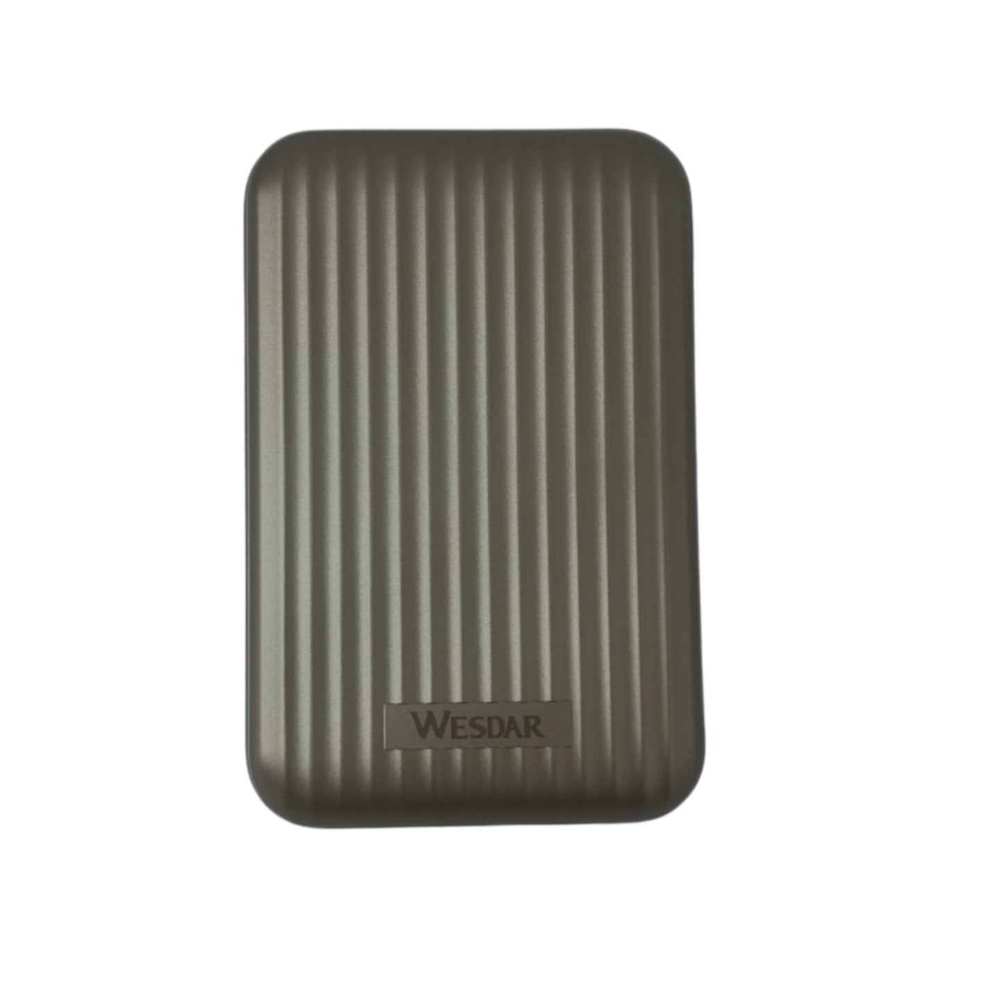 Wesdar - Power Bank Inalámbrico y magnético 5000mah PD/QC 15W - Gris