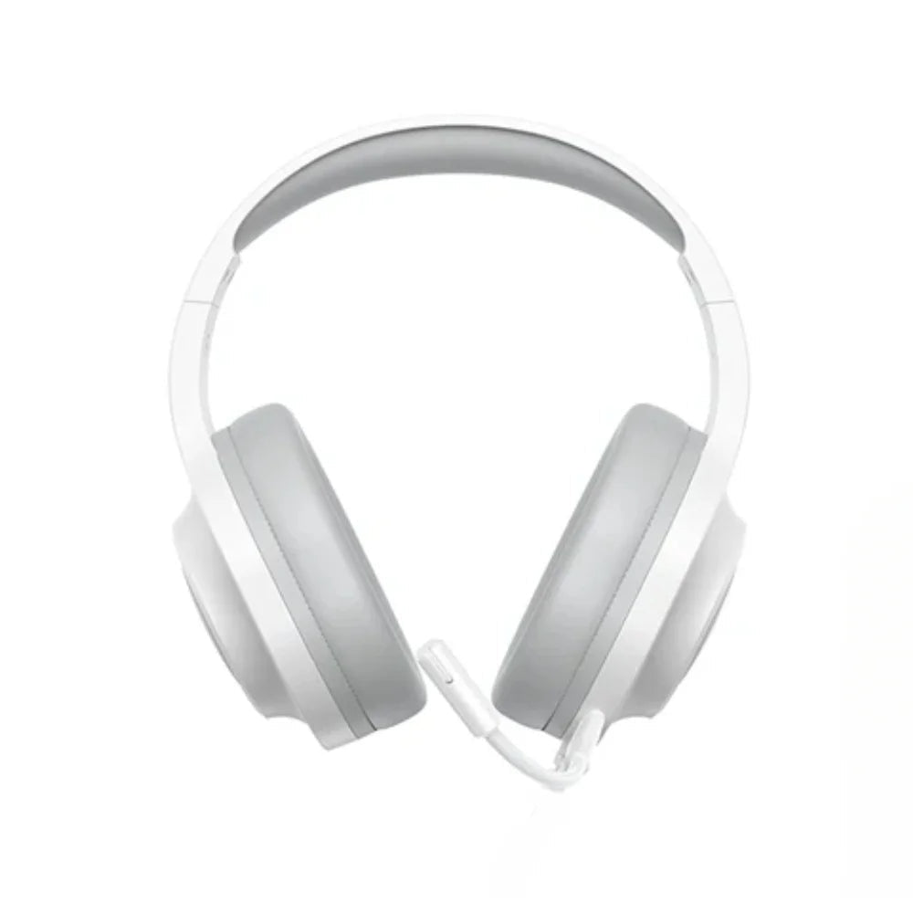 QCY - Audífonos Gamer Over-Ear Heroad V200 Blanco con Sonido Envolvente 7.1