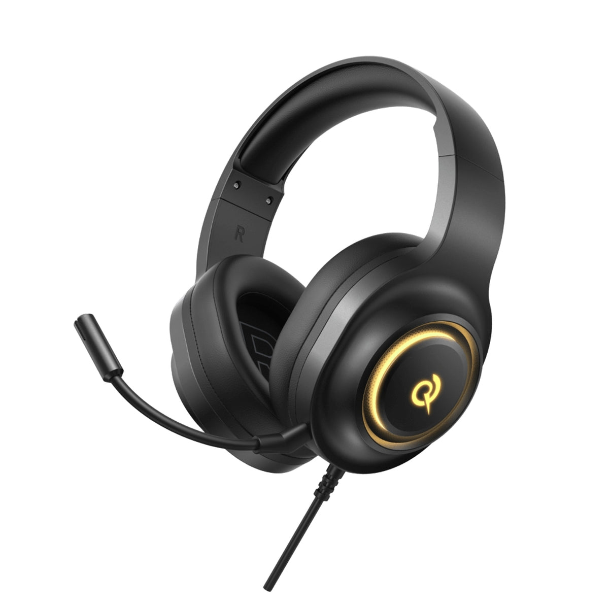 QCY - Audífonos Gamer Heroad V200 Pro Negro con Sonido 7.1 Surround