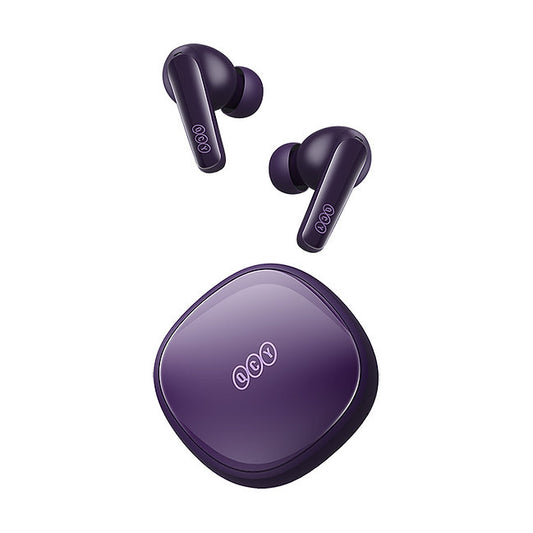 QCY - Audífonos inalámbricos QCY-T13X-VIOLET Bluetooth 5.3 TWS