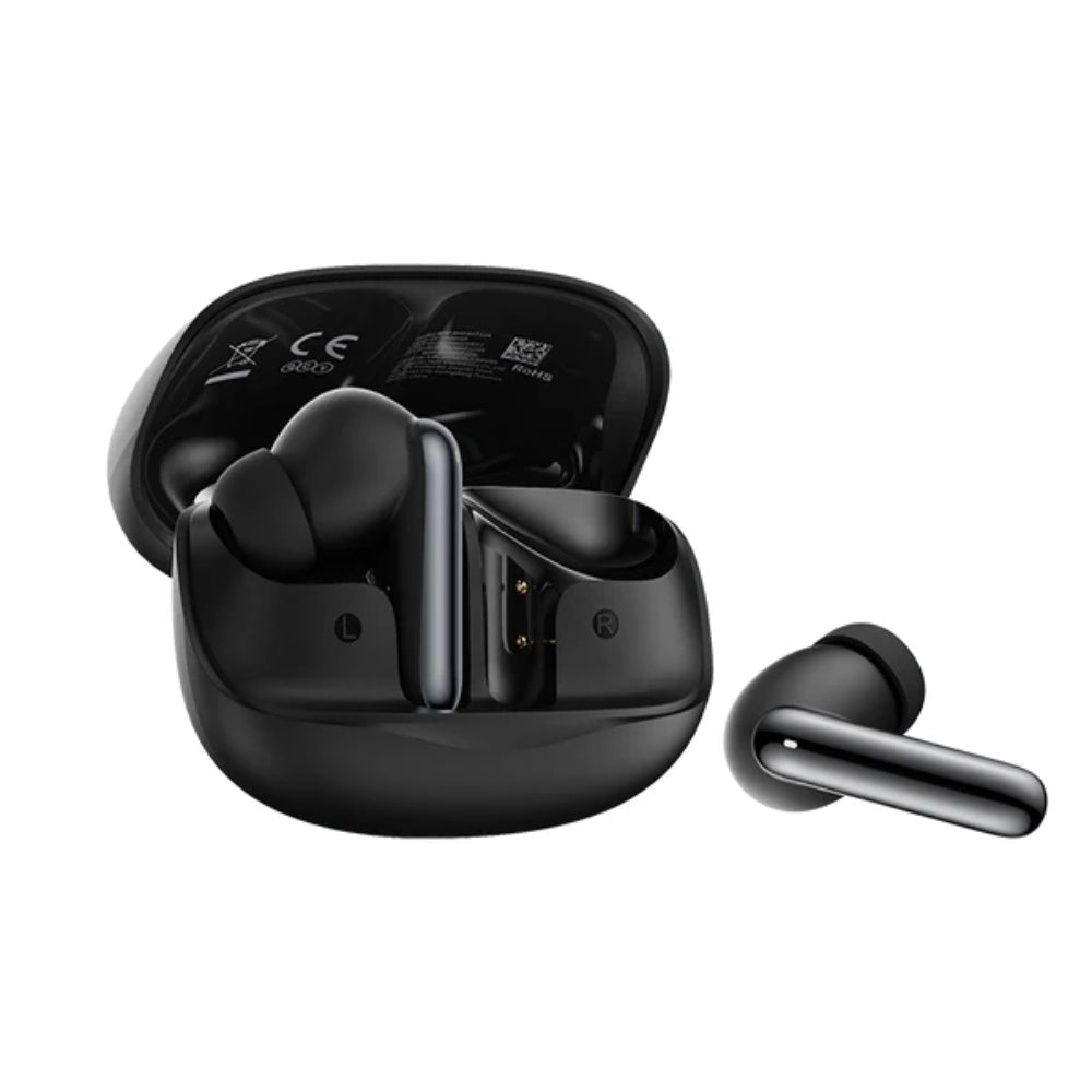 QCY - Audífonos Inalámbricos MeloBuds N50 Negro con ANC Adaptativo 45dB