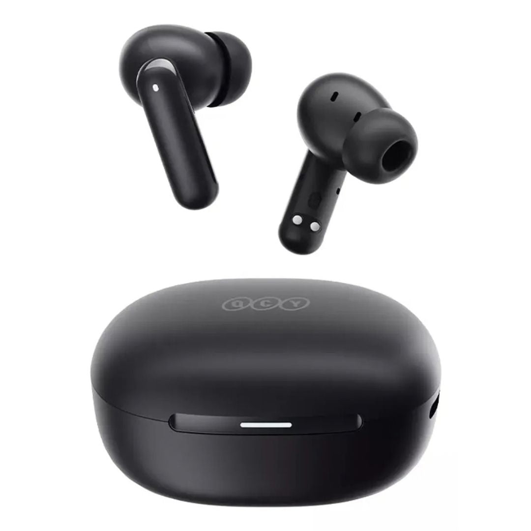 QCY - Audífonos Inalámbricos MeloBuds N30 Negro con ANC 45dB
