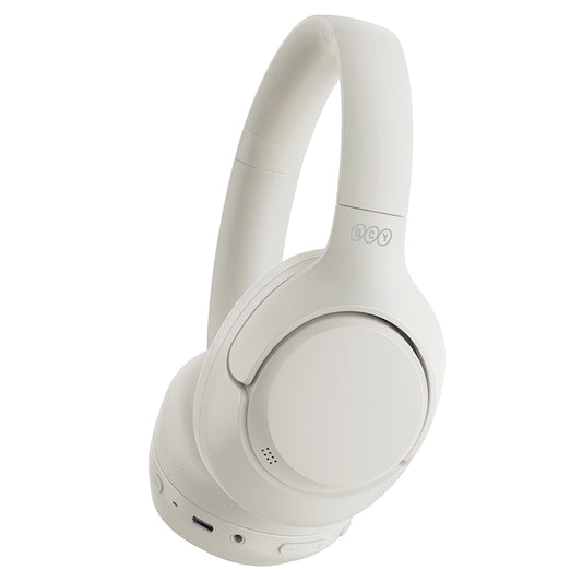 QCY - Auriculares Bluetooth QCY-H3ANC-WHT con Cancelación Activa de Ruido - Blanco