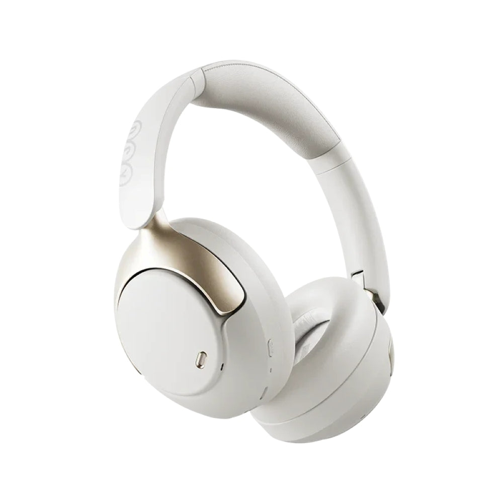 QCY - Audífonos Over-Ear H3 Pro Blanco con ANC Adaptativa 50dB