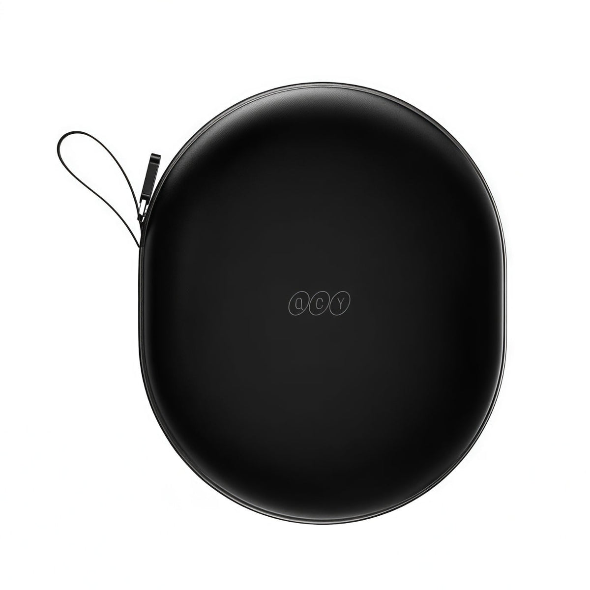 QCY - Estuche Protector STD Over-Ear Negro Cuero PU Rígido