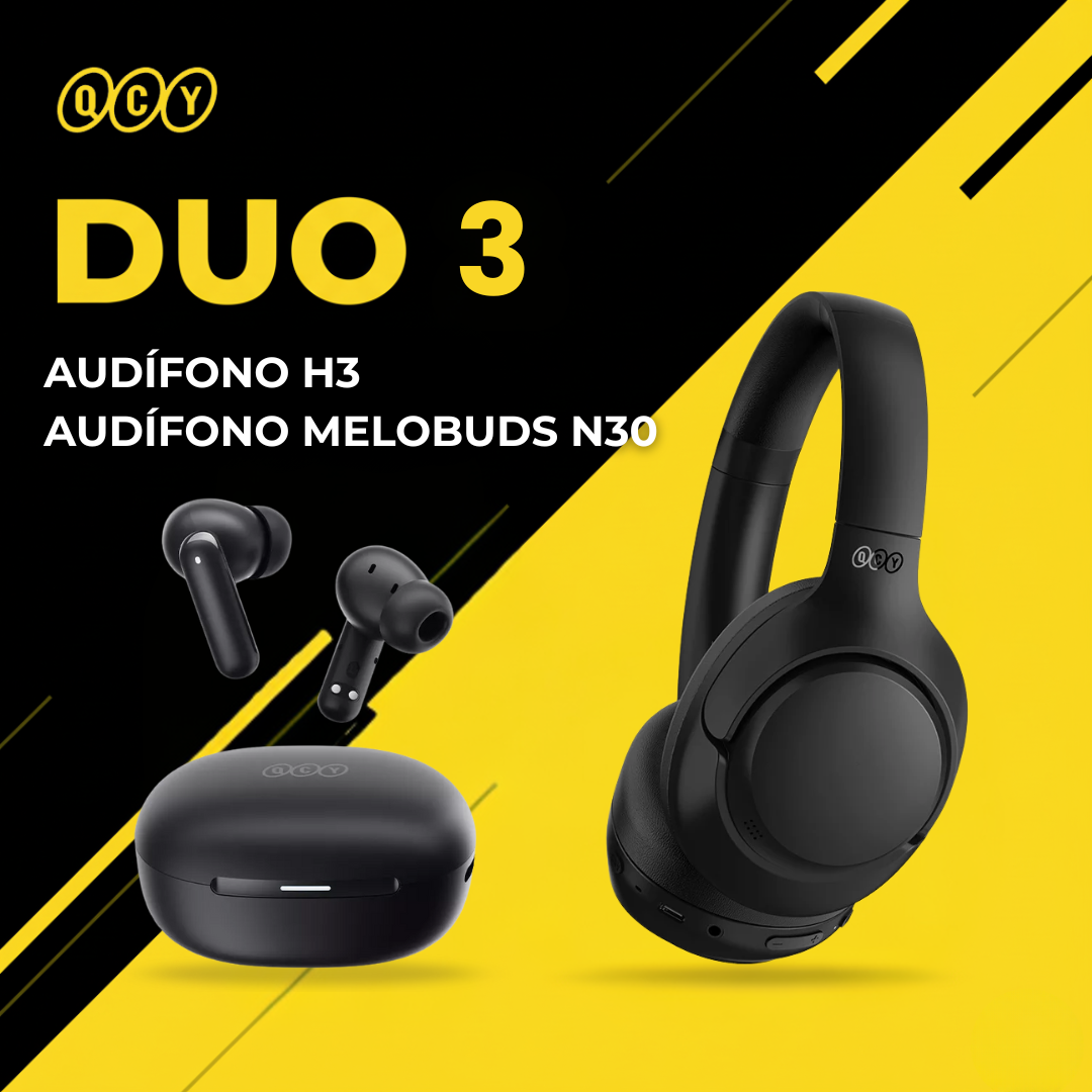 AUDÍFONOS H3ANC BLK + AUDÍFONO HT16-BLK