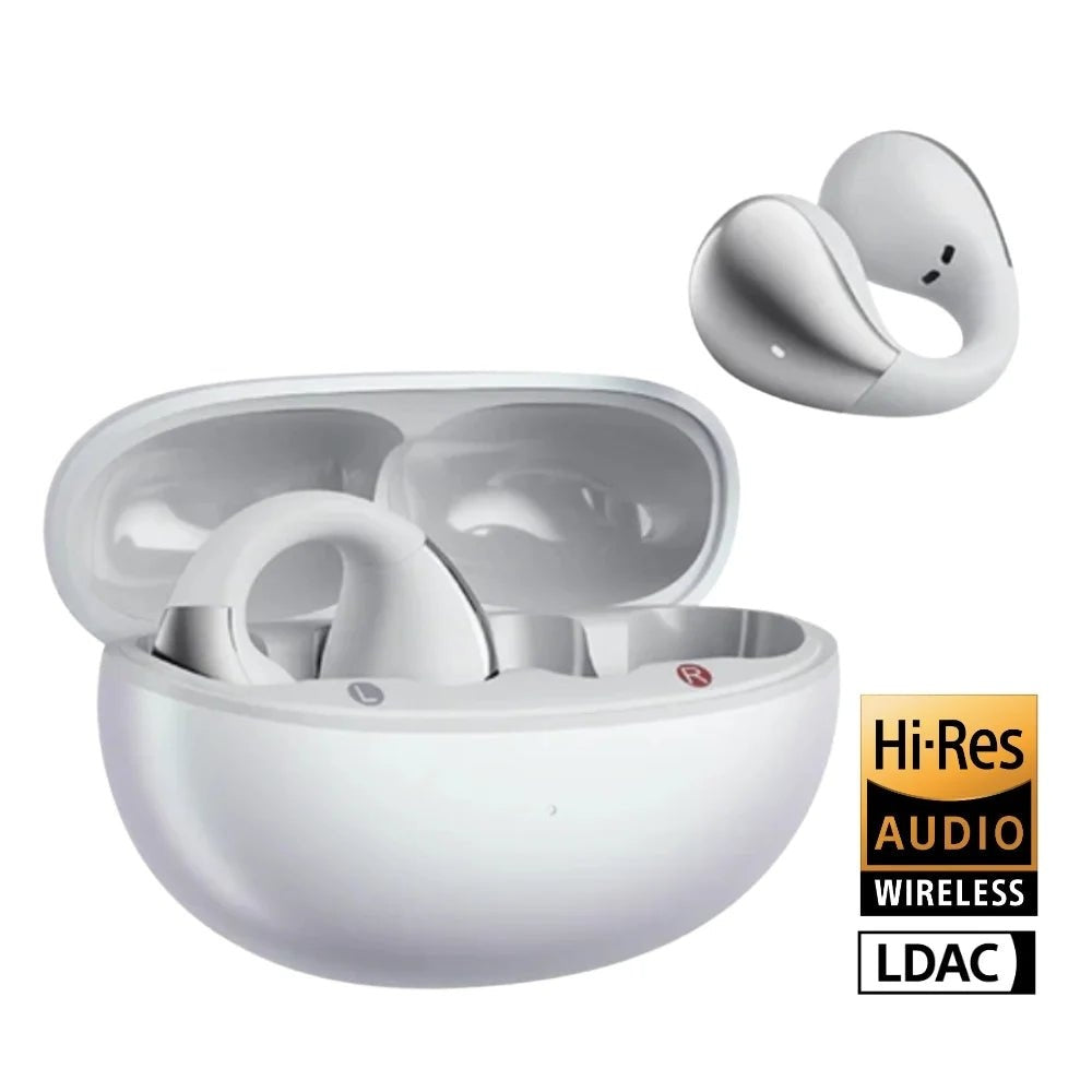 QCY - Audífonos Open-Ear Crossky C30S Blanco Clip Inalámbrico