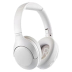 QCY - Audífonos Inalámbricos Over-Ear H3 Lite Blanco con ANC y 60 Horas de Batería