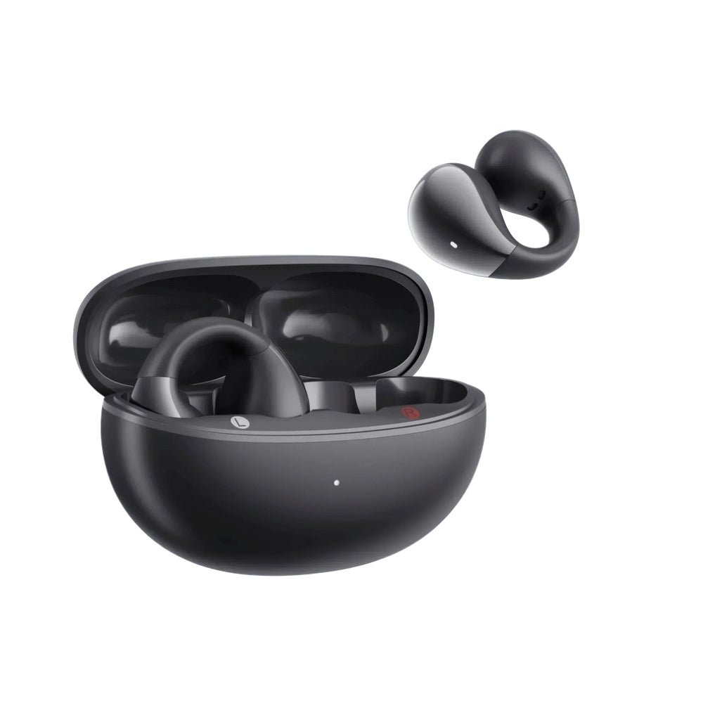 QCY - Audífonos Open-Ear Crossky C30 Negro Clip Bluetooth 5.4