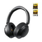QCY - Audífonos Inalámbricos Over-Ear H3S Negro ANC 56dB Hi-Res
