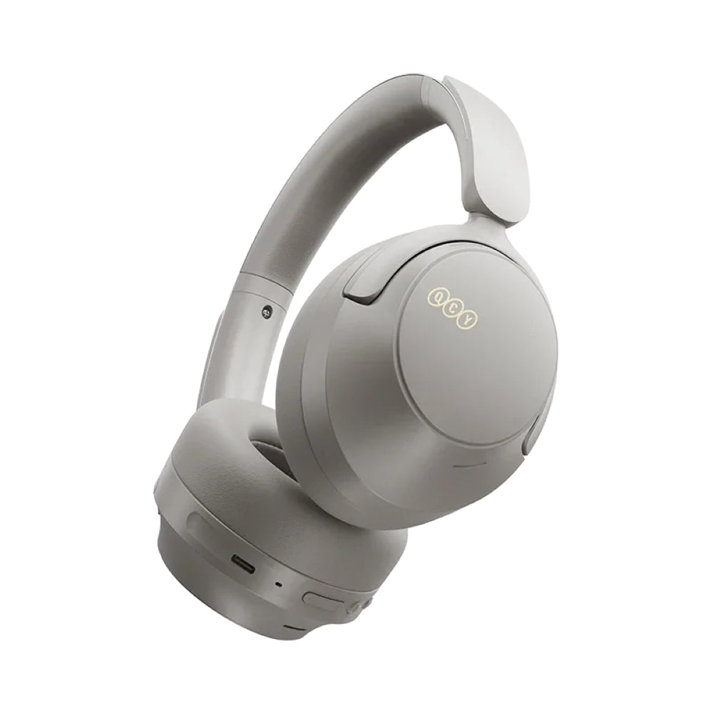 QCY - Audífonos Over-Ear H3S Gris con ANC 56dB y LDAC Hi-Res