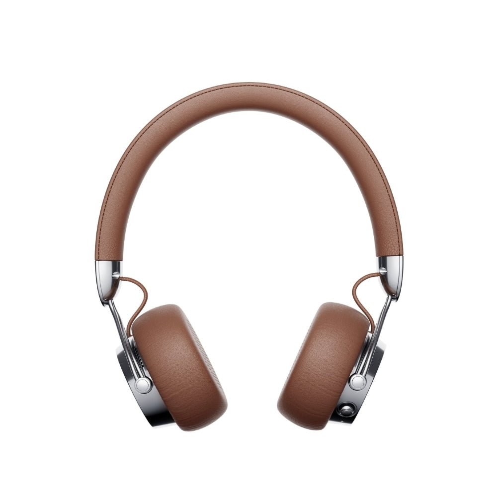 QCY - Audífonos Inalámbricos Over-Ear Era 7 Marrón Retro Hi-Fi 60H