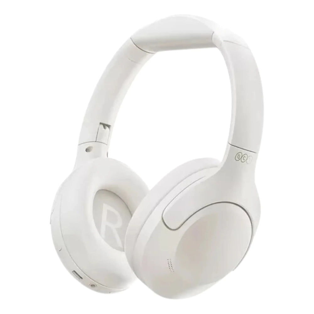 QCY - Audífonos Inalámbricos Over-Ear H3 Lite Blanco con ANC y 60 Horas de Batería