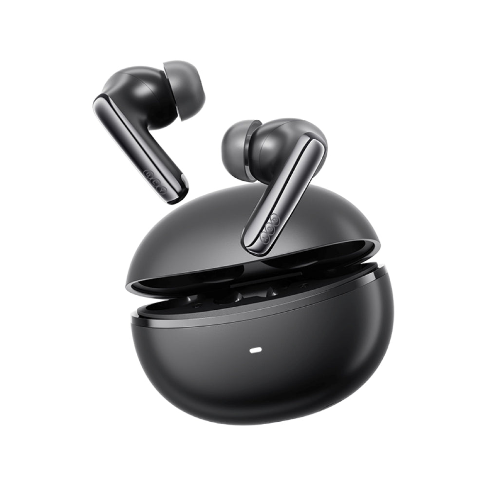QCY - Audífonos Inalámbricos MeloBuds N70 Negro ANC Adaptativo 56dB