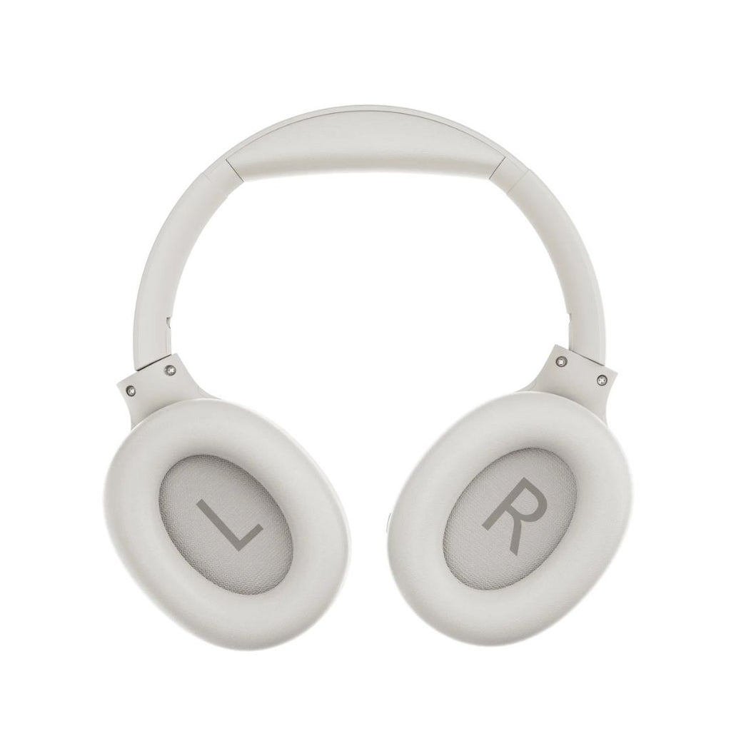 QCY - Audífonos Over-Ear H3 Blanco con ANC 43dB y Hi-Res Audio