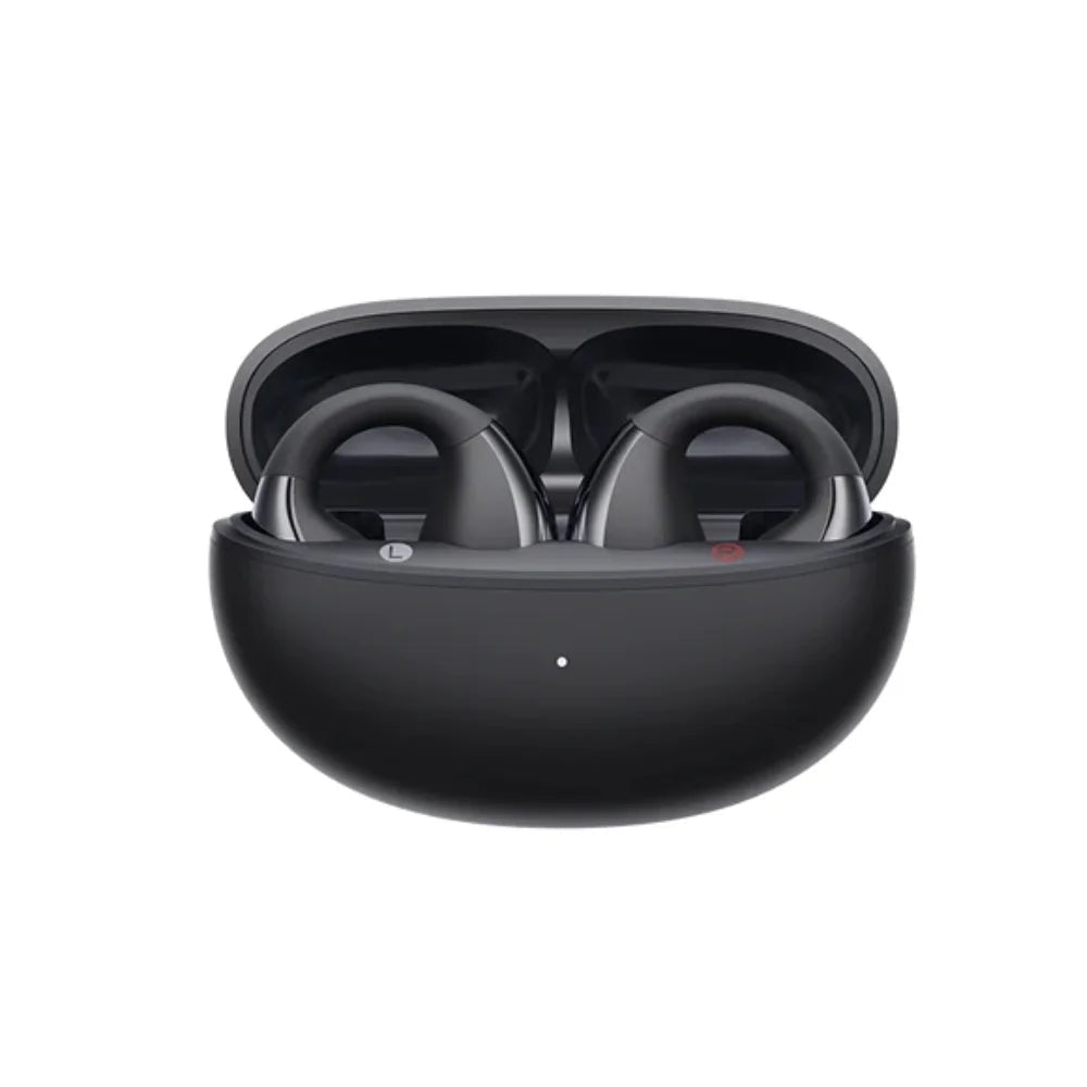 QCY - Audífonos Open-Ear Crossky C30S Negro Clip Ultracómodo