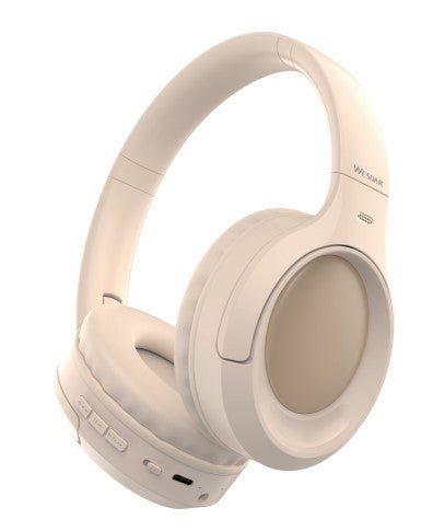 Wesdar - Auriculares BT5.4 Hi-Fi Sound Efects - Beige