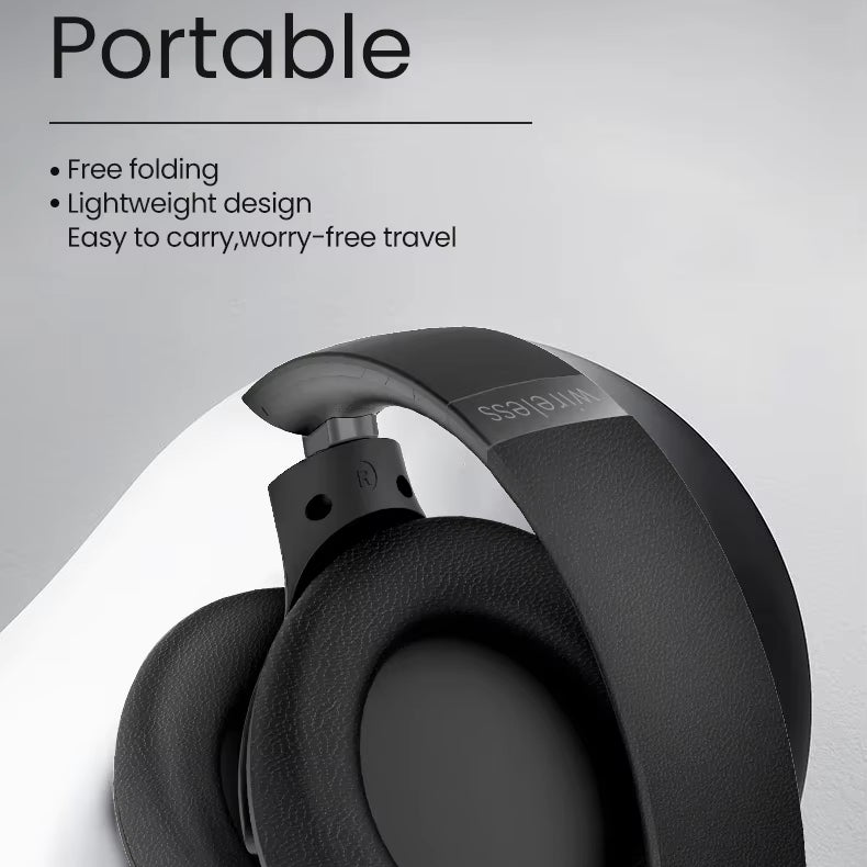 DOQAUS - Audífonos BT 6.0 Hybrid 1 con ANC HiFi - 65H Batería