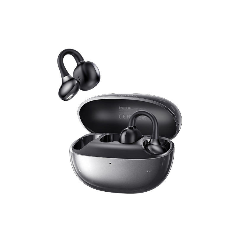 REMAX - Audífono OWS Ear Clip Open OWS-23 Negro