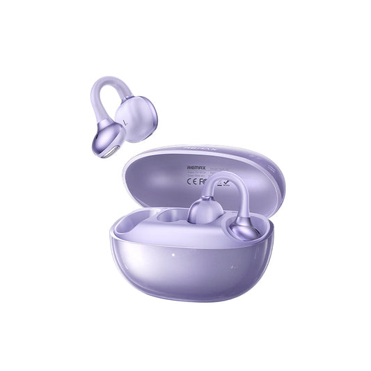 REMAX - Audífono OWS Ear Clip Open OWS-23 Púrpura