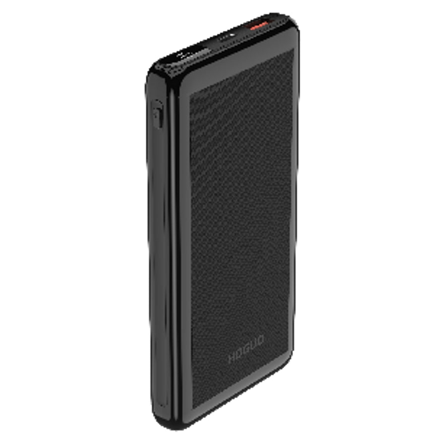Hoguo - Power Bank 22.5w Panel LED Carga Rápida 10000mAh - Negro