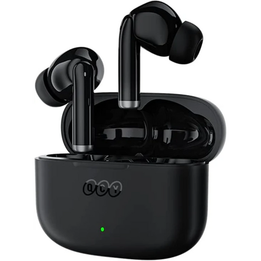 QCY - Audifonos T19 BT 5.1 In-ear ENC 30 Hrs - Negro