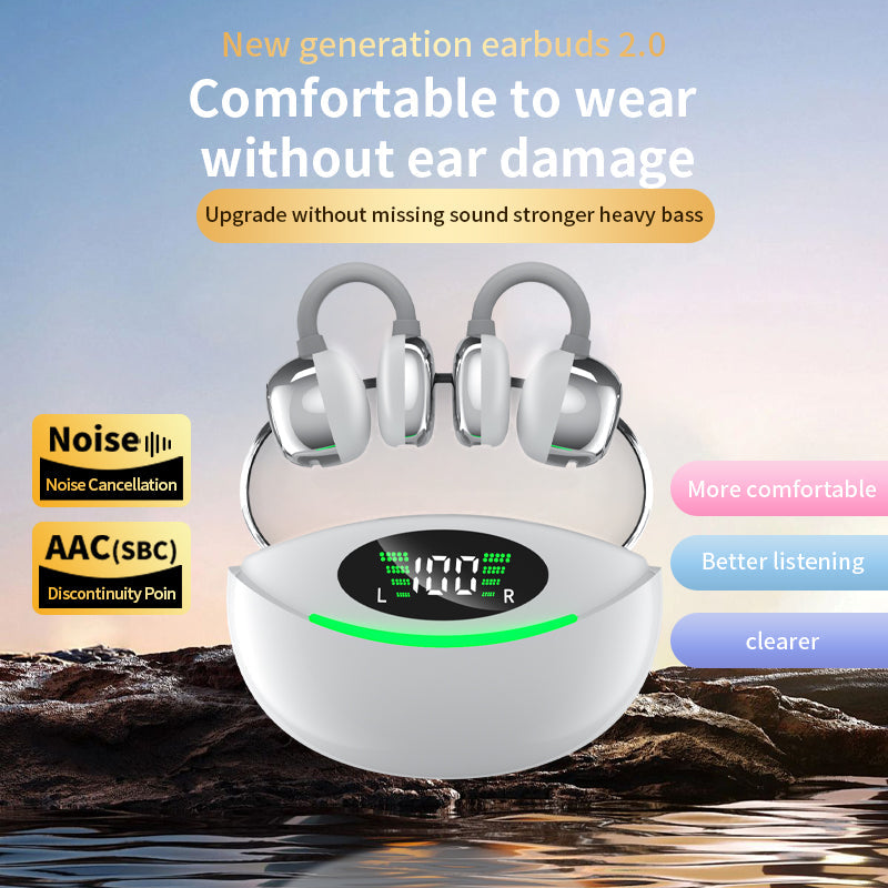 DOQAUS - Audífonos Deportivos Q69 Open-Ear BT 5.4
