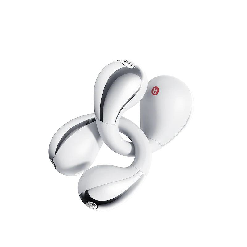 QCY - Auriculares Deportivos Crossky C30S Open Ear con Clip - Blanco