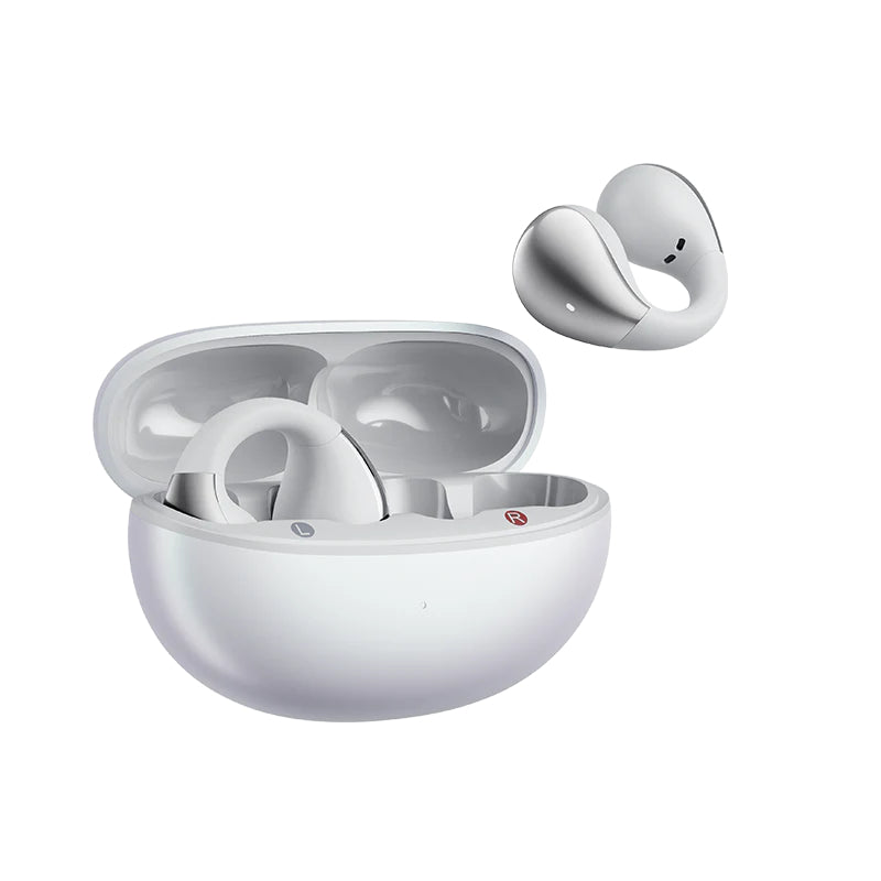 QCY - Auriculares Deportivos Crossky C30S Open Ear con Clip - Blanco