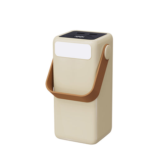 Wesdar - Power Bank PD 22 5W Carga Rápida c/linterna 50000mAh - Beige