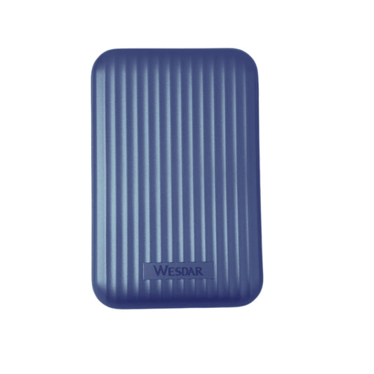 Wesdar - Power Bank Inalámbrico y magnético 5000mah PD/QC 15W - Azul