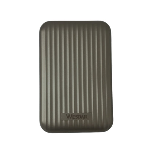 Wesdar - Power Bank Inalámbrico y magnético 5000mah PD/QC 15W - Gris