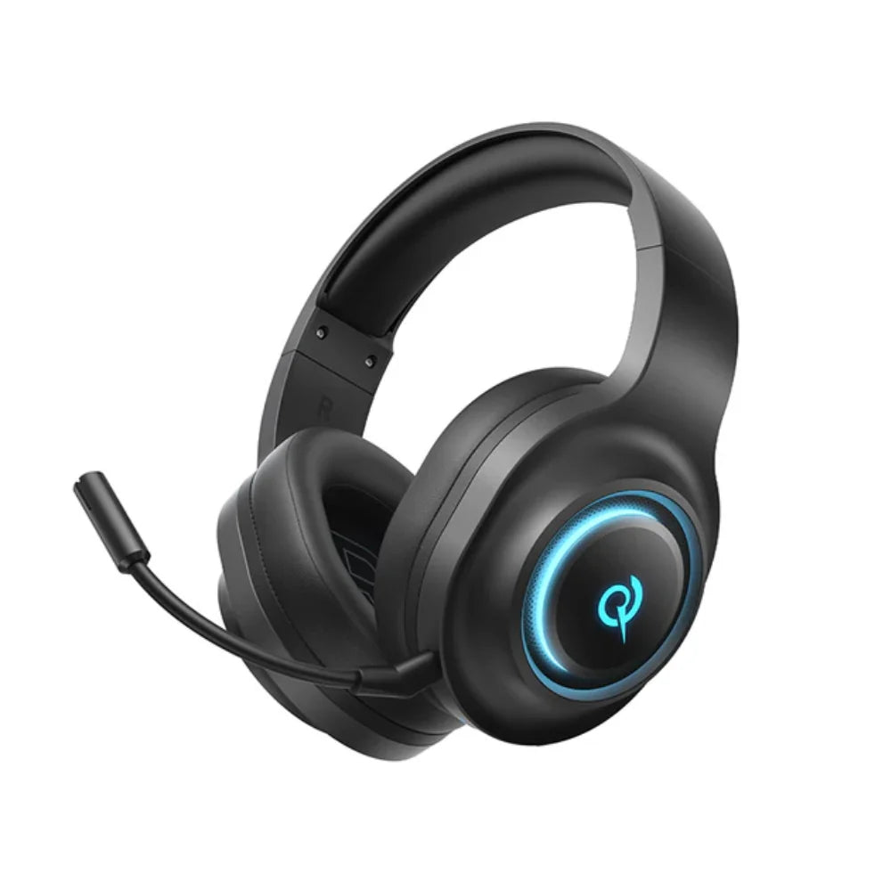 QCY - Audífonos Inalámbricos Gamer HeroAD V200 triple conexión - Negro