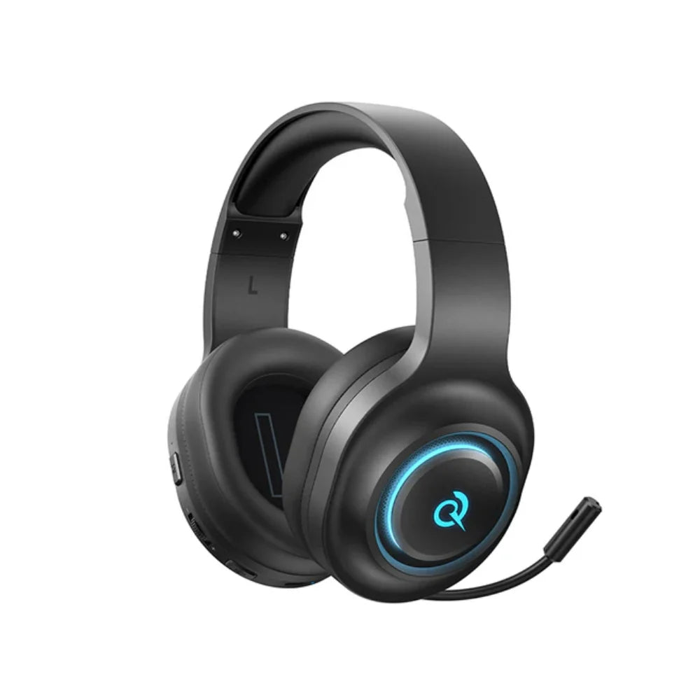 QCY - Audífonos Inalámbricos Gamer HeroAD V200 triple conexión - Negro